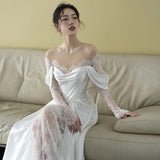 Mqtime Elegant New V-Neck Stain Wedding Dresses Zipper robe de mariée Simple Bridal Gowns Custome Made