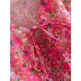 MQTIME  -  Summer Women Fashion With Tie Floral Print Mini Dress Vintage V Neck Long Sleeve Female Dresses Vestidos Mujer
