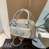 MQTIME  -  Fashion Cute Large Capacity Lace Cute Pu Leather Crossbody Bag Women's Bags Shoulder Bag Tote Bags Purse Tote Bag Messenger Bags