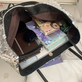  MQTIME  -  Sequins Shoulder Bags for Women Designer New Trendy Fashion Evening Party Bling Square Bag Handbags and Purses