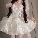 MQTIME  -  Girls Birthday Lolita Tutu Dress Trailing Princess Adult Party Dress Women Wedding High Quality Dress Photography Clothes