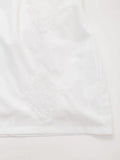 MQTIME  -  White Embroidery Straight Fashion Short Dress 2025 New Hollow Out Lace-ups Sleeveless Women Dress Streetwear Female Clothing