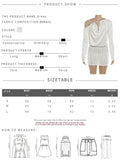 MQTIME  -  Sexy Dress Women Bandages Backless Full Sleeve Hollow Rivet Diagonal Collar Midnight Party Club Stretch Bodycon