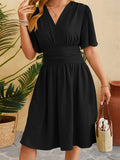 MQTIME  -  Elegant Floral Print Sleeveless Maxi Dress Women Summer Boho V-Neck Casual A-line Dress with Pockets and Belt