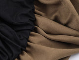 MQTIME  -  Women Leisure Skirts Spring Summer New Fashion Solid Color Mini Skirts For Women Elegant High Waist Khaki Skirts