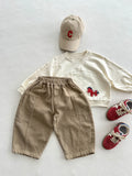  MQTIME  -  Autumn New Children Casual Pants Fashion Boys Simple Pocket Trousers Solid Baby Girls Loose Harem Pants Cotton Kids Clothes