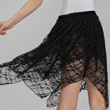 MQTIME  -  Spring/summer Women's Y2k Lace Skirt Lace Pleated Women's Skirt