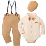 MQTIME  -  Baby Boy Clothes Christening Outfit Infant Baptism Easter Dedication White Suits Toddler Wedding Birthday Party Gift Set