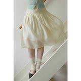 MQTIME  -  spring and summer sweet beautiful women's college style skirt