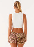 MQTIME  -  New Multi-layer Cake Stacking Skirt Hot Pants Babes Sexy Fashion Lace Skirt