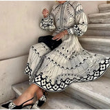  MQTIME  -  Long Sleeve Ruched Bodycon Dress Women O-Neck Sexy Club Maxi Dresses 2026 Spring Summer Skinny Stretchy Party Vestidos