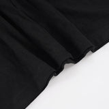  MQTIME  -  Women Black Midi Dress Spaghetti Strap Bodycon Backless Cut Out Sleeveless Elegant Party Evening Dress Slim Fit Sexy High Waist