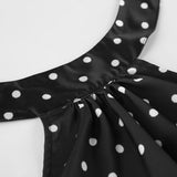 MQTIME  -  Polka Dot Sleeveless Backless Women Halter Top for Spring Summer Y2K Sexy High Street Hotgirl Slim Tops Fashion Party Vests