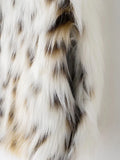 MQTIME  -  New Temperament Trend Leopard Print Faux Fur Vest Women's Autumn Round Neck Sleeveless Fashionable Lady Vest