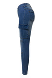 MQTIME  -  Skinny Jeans with Pockets