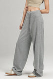 MQTIME  -  Basic Bae Drawstring Wide Leg Pants