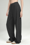 MQTIME  -  Basic Bae Drawstring Wide Leg Pants