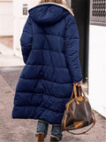 MQTIME  -  Plus Size Zip Up Sherpa Hooded Coat