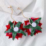 MQTIME  -  Rose Dangle Earrings