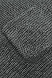 MQTIME  -  Distressed Round Neck Drop Shoulder Sweater
