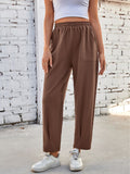 MQTIME  -  Lovelet Drawstring Pants with Pockets