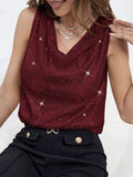 MQTIME  -  Cowl Neck Tank