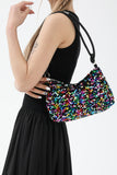 MQTIME  -  Sequin Double Strap Shoulder Bag