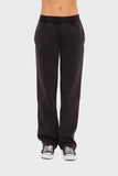 MQTIME  -  Mono B Elastic Waist Fleece Pants with Pockets