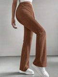 MQTIME  -  High Waist Bootcut Pants