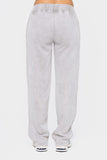 MQTIME  -  Mono B Elastic Waist Fleece Pants with Pockets