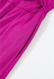 MQTIME  -  Tied Tube Wide Leg Jumpsuit