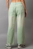 MQTIME  -  Embellishments Gradient Wide Leg Pants