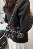 MQTIME  -  Sequin Removable Strap Shoulder Bag