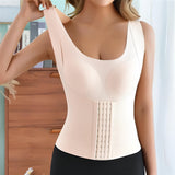 MQTIME  -  Basic Bae Scoop Neck Shapewear Tank with Removable Paddings