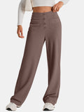 MQTIME  -  High Waist Wide Leg Pants