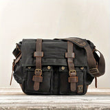 MQTIME  -  Large Capacity Laptop Bag - Vintage Messenger Bags For Hiking Travel - Christmas/Halloween Gift