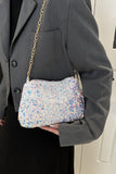MQTIME  -  Sequin Removable Strap Shoulder Bag