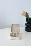 MQTIME  -  PU Leather Square Jewelry Box
