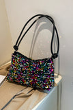 MQTIME  -  Sequin Double Strap Shoulder Bag