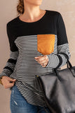 MQTIME  -  Round Neck Long Sleeve T-Shirt