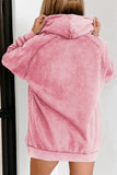 MQTIME  -  Drawstring Long Sleeve Oversize Hoodie
