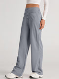 MQTIME  -  High Waist Wide Leg Pants