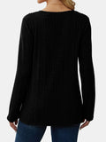 MQTIME  -  V-Neck Long Sleeve T-Shirt
