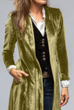 MQTIME  -  Slit Back Open Front Cardigan