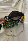 MQTIME  -  Sequin Removable Strap Shoulder Bag