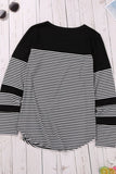 MQTIME  -  Round Neck Long Sleeve T-Shirt