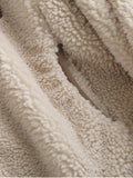 MQTIME  -   Zip Up Long Sleeve Plush Jacket
