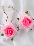 MQTIME  -  Rose Dangle Earrings