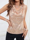 MQTIME  -  Cowl Neck Tank