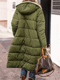 MQTIME  -  Plus Size Zip Up Sherpa Hooded Coat